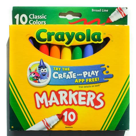 Crayola Create And Play Markers Jennys Crayon Collection