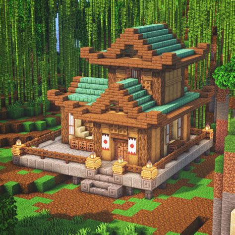 How To Build A Japanese House In Minecraft Builders Villa