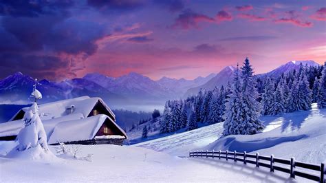 Nature Winter Landscape Snow Wallpapers Hd Desktop And Mobile