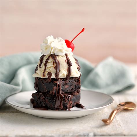 Brownie Ice Cream Sundae Recipe