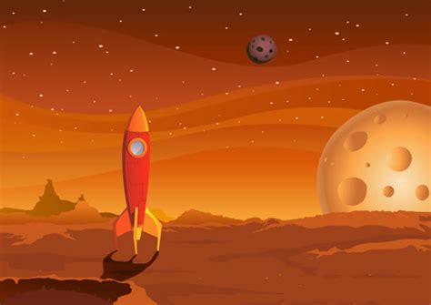 Royalty Free Mars Planet Clip Art Vector Images And Illustrations Istock