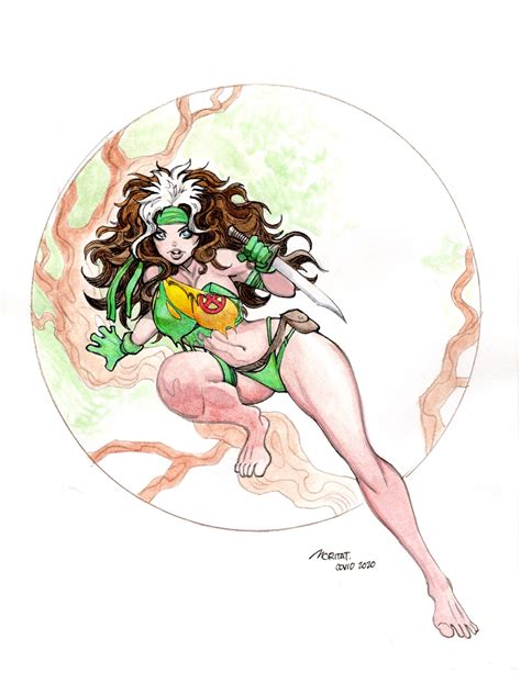 Savage Land Rogue By Moritat In Alan Hamilton S FOR SALE LIMITED TIME Comic Art Gallery Room
