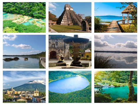 Puzzle de Lugares turísticos de Guatemala rompecabezas de