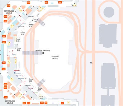 Dfw Airport Terminal B Map