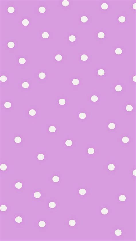 Pink And Purple Polka Dot Wallpaper