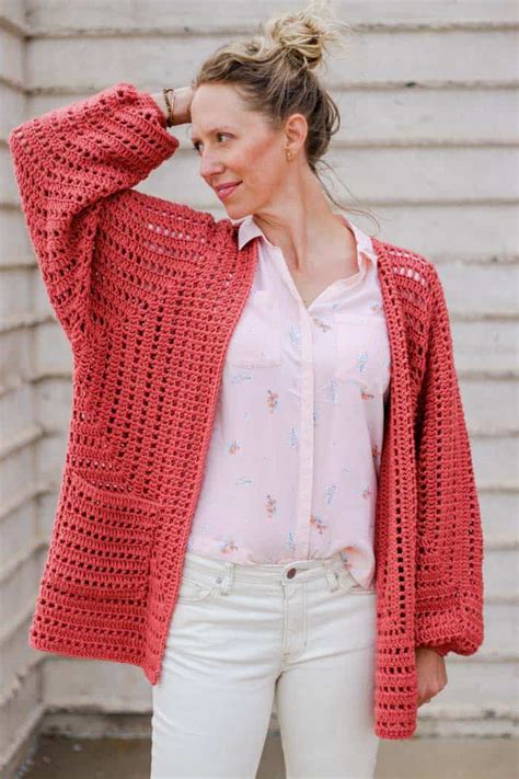 Shockingly Easy Crochet Cardigan Pattern Made From Hexagons Free