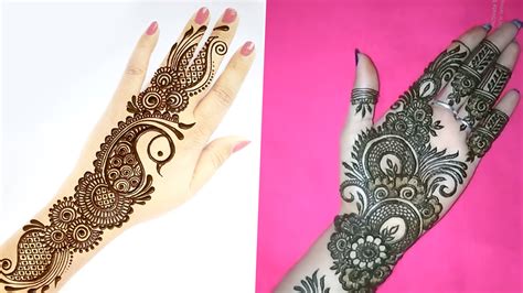The combination of floral and arabic mehndi design gives a modern, bold, and beautiful look. Ramadan 2021 Latest Mehendi Designs: Beautiful Arabic ...
