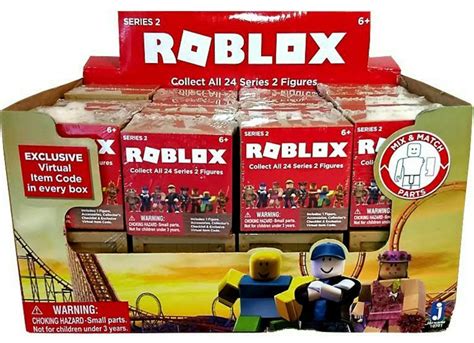 Roblox Action Series Blind Boxes Code Items Full Case Brick Mystery