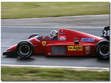 The ferrari f1/86 was a formula one car created by scuderia ferrari for use in the 1986 formula one season. Stefan Johansson Ferrari F1/86 F1 1986 British GP Brands Hatch | Flickr - Photo Sharing!
