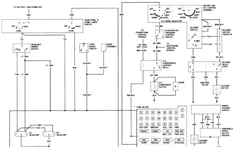 1994 toyota camry fuse diagram wiring diagrams. 1993 S10 Fuse Box Diagram