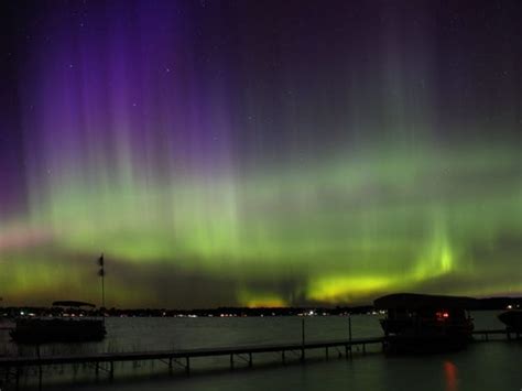 Northern Lights In Wisconsin Geomagnetic Storm Means Aurora Borealis