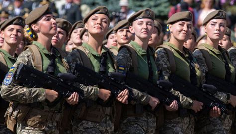 Fifty Eight Thousand Women Serving In Ukrainian Army