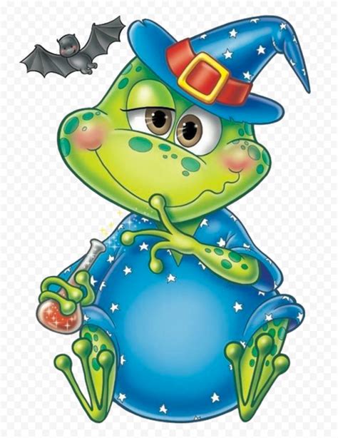 Halloween Toads Clip Art Library