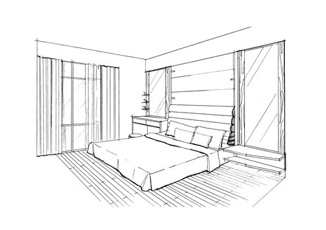 Perspective Drawing Bedrooms Hoppmuch Idrenobuild Pte Ltd Interior