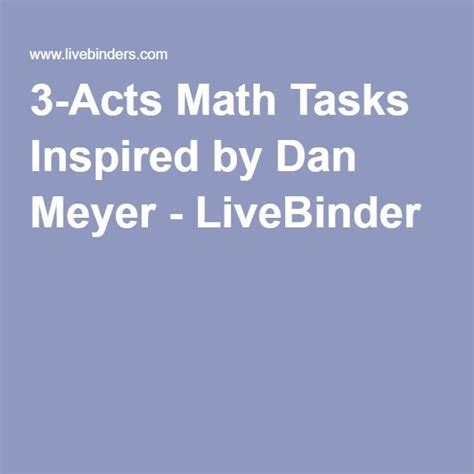 3 Acts Math Tasks Inspired By Dan Meyer Act Math Math Tasks Math