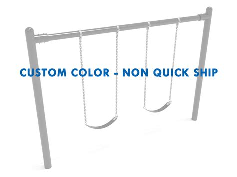 5 Single Post Commercial Swing Set Commercial Playground Equipment