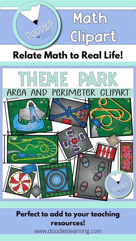 Area And Perimeter Clipart Theme Park Clipart For Area And Perimeter