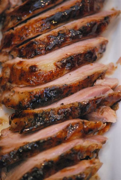 I know everyone is chatting about their instant pots another indication that your pork loin is done when cooked in the crock pot is by the color of the can this be made with a pork tenderloin instead and can i cook it in the oven instead of crockpot? Crock Pot Brown Sugar Balsamic Glazed Pork Tenderloin - My ...