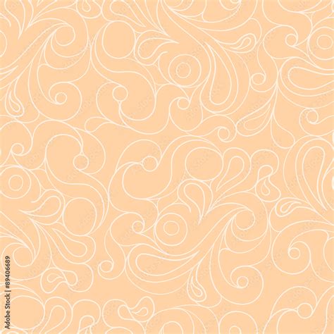 Seamless Abstract Beige Background With Light Grey Art Lines Pastel