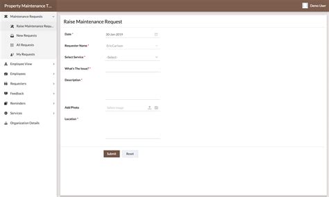 Property Maintenance Tracker App Zoho Creator Help