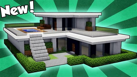 Want to live like spongebob? Minecraft: How to Build a Small & Easy Modern House Tut ...