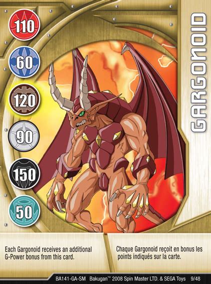 Viloch, who is a member of the supreme council; Gargonoid (Card) - The Bakugan Wiki