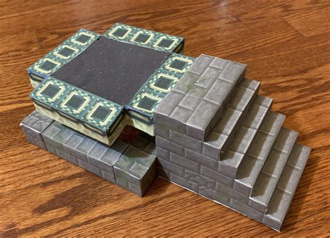 Minecraft Papercraft Ender Portal