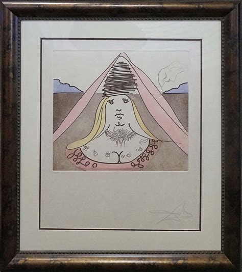 Lot Salvador Dali Limited Edition Original Lithograph Hand Signed And