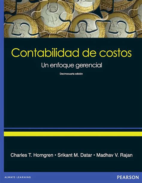 Contabilidad De Costos Charles T Horngren Srikant M Datar Madhav V