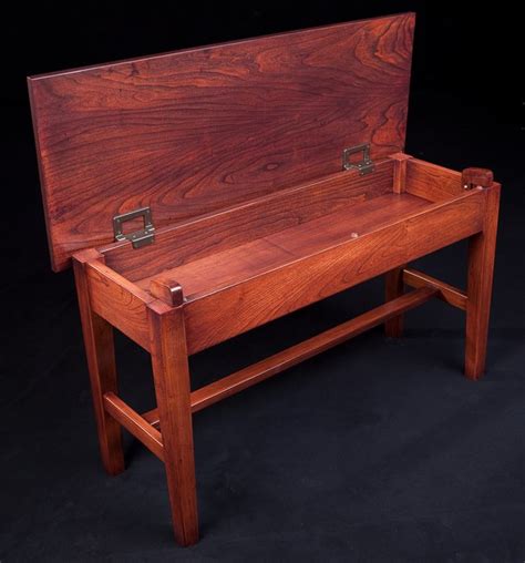 Cherry Player Piano Bench By Ytsejamr ~ Woodworking Community