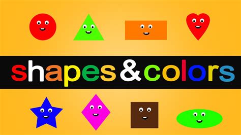 Shapes Song For Children Learn Shapes Song New Video Nursery