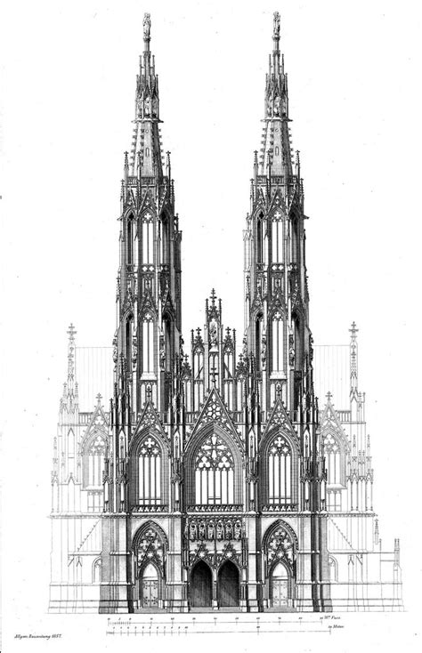 114 Best Gothic Churches And Cathedrals Floor Plans Drawings