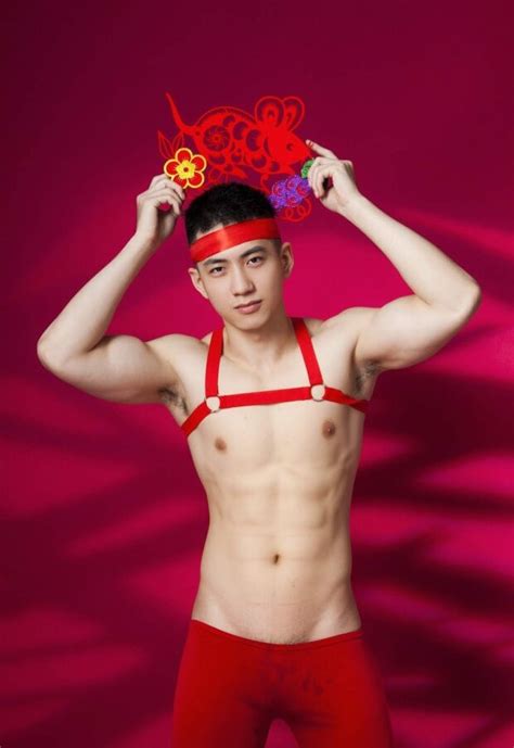 asian male model dang quoc sexy handsome twink in emre