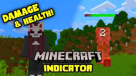 Damage And Health Indicator Addon Minecraft Bedrock Pe 11740