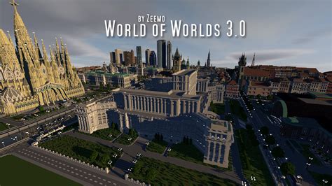 Download World Of Worlds 65 Mb Map For Minecraft