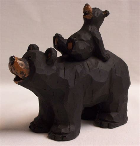 Created by celebrity designer neffi walker, the black home sells stylish tableware as well as fragrant candles—plus, it also offers up lakay designs: Bear With Cub Piggyback Figurine Home & Cabin Decor (EAD ...