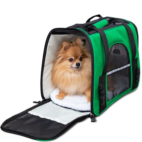 While most airlines allow dogs to travel in either the cabin or cargo section, some airlines like virgin don't permit any pets in the cabin at all. Paws & Pals Soft Sided Pet Carrier, FAA Airline Approved ...