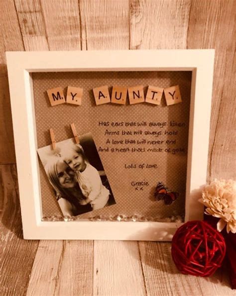 These hatch boxes are generally available in good compute. Personalised frame for Auntie / personalised Auntie gift ...