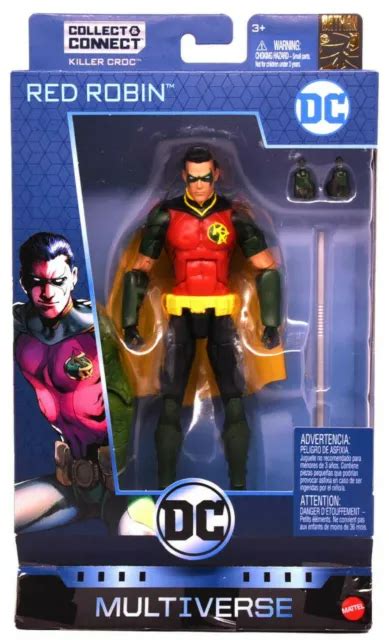 Dc Multiverse Dc Comics Red Robin Figure Tim Drake Collect And Connect