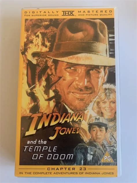 INDIANA JONES AND The Temple Of Doom VIDEO TAPE VHS 2000 14 99