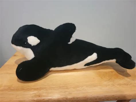 15and Sea World Shamu Plush Orca Killer Whale Plush Stuffed Animal