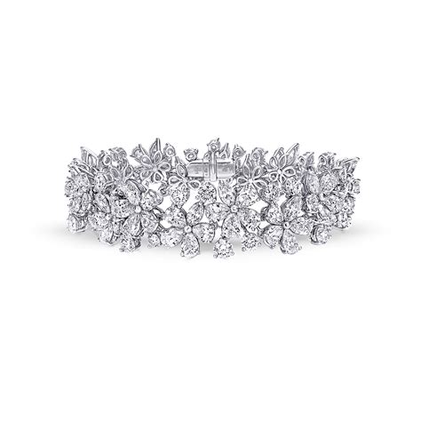 Carissa Bracelet, Diamond | Graff | Diamond bracelet, Diamond jewelry, Sterling silver diamond ...