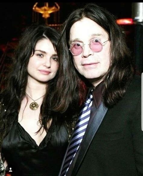 Ozzy And The Rarely Seen Daughter Amy Ozzy Osbourne Ozzy Osbourne Black Sabbath Heavy Metal Music