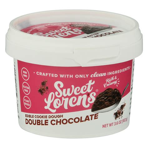 Save On Sweet Lorens Edible Cookie Dough Double Chocolate Gluten Free