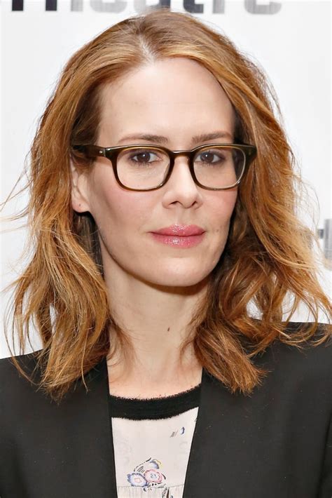 Sarah Paulson Pictures Of Female Celebrities Wearing Glasses Popsugar Fashion Uk Photo 4