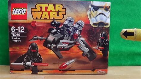 Lego Star Wars Shadow Troopers Set 75079 Youtube