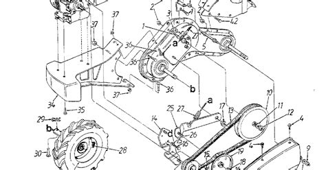 29 Mtd Rear Tine Tiller Parts Diagram Wiring Diagram List