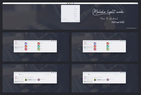 Maloha Light Mode Theme For Windows 11 Cleodesktop