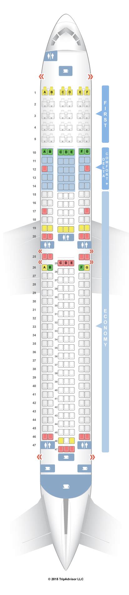 Delta Boeing 767 Seat Map Porn Sex Picture