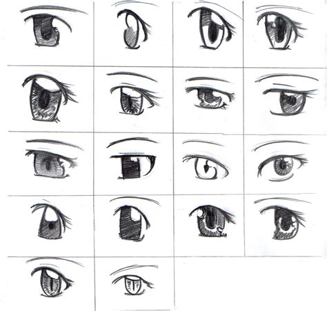 Anime Eyes Sketch At PaintingValley Com Explore Collection Of Anime Eyes Sketch